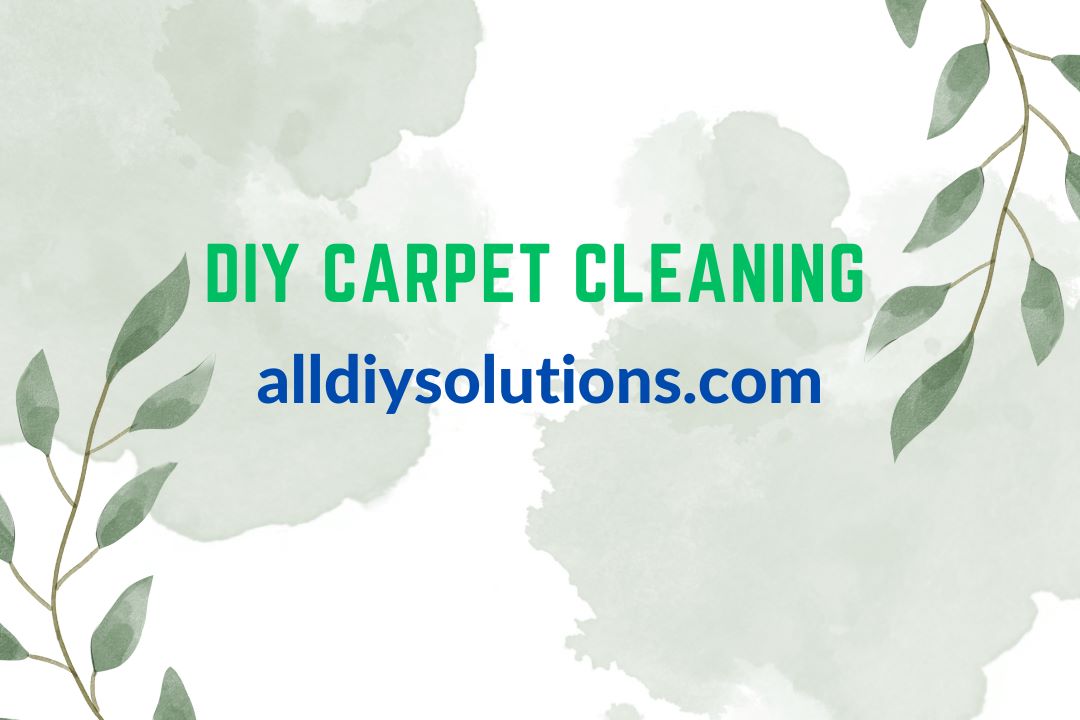 carpet cleaning at home